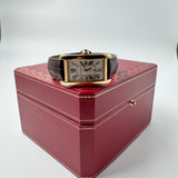 Cartier Tank Américaine Ref. 1740 – Jumbo Boyut (18 k Sarı Altın Otomatik)