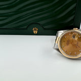 Rolex Datejust 36 – Two-Tone – Diamond Champagne Dial – 1990's