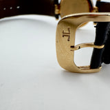 Jaeger-LeCoultre 18K Yellow Gold Diamond Bezel Mother of Pearl Dial – 1990's - SATILDI