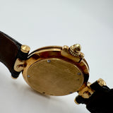 Jaeger-LeCoultre 18K Yellow Gold Diamond Bezel Mother of Pearl Dial – 1990's - SATILDI