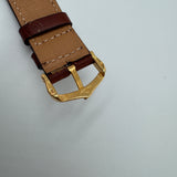 Cartier Must de Tank – Ivory Roman Dial – Vermeil Case – Circa 1990s