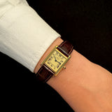 Cartier Must de Tank Ref. 366001 – Vermeil Case – Quartz – Circa 1990s