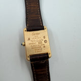 Cartier Must de Tank Ref. 366001 – Vermeil Case – Quartz – Circa 1990s