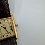 Cartier Must de Tank Ref. 366001 – Vermeil Case – Quartz – Circa 1990s