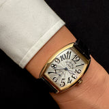Franck Muller Cintrée Curvex – Ref. 7500 S6 SUNSET – 18K Yellow Gold – Automatic – 2000s (Sold in 2019)