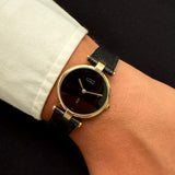 Cartier Must de Cartier Vendôme - Vermeil – Black Dial – 30 mm – Quartz – Circa 1990s