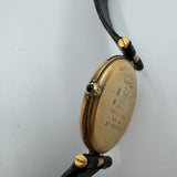 Cartier Must de Cartier Vendôme - Vermeil – Black Dial – 30 mm – Quartz – Circa 1990s