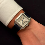 Cartier Santos-Dumont – Ref. WSSA0022 – 2020 Large Model – Steel – Silver Sunburst Dial (Quartz)
