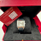 Cartier Santos-Dumont – Ref. WSSA0022 – 2020 Large Model – Steel – Silver Sunburst Dial (Quartz)