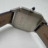 Cartier Santos-Dumont – Ref. WSSA0022 – 2020 Large Model – Steel – Silver Sunburst Dial (Quartz)