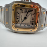 Cartier Santos Galbée – Ref. 1566 – Quartz – Two-Tone (Çelik & 18 Ayar Sarı Altın)