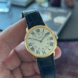 Cartier Ronde Louis Cartier (Collection Privée Cartier Paris) – Guilloché Dial – 34 mm – Manual Winding – Ref. W1527951 – Circa 2000s