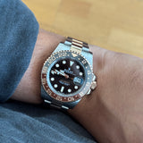 Rolex GMT-Master II “Root Beer” – Everose Rolesor – Oyster Bracelet – Full Set – 2021