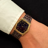 Rolex Cellini – Ref. 4170 – 18K Yellow Gold – Deep Blue Sunburst Dial – Circa 1980s