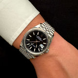 Rolex Datejust 36 – Black Dial – Fluted Bezel – Jubilee – Full Set – 2025