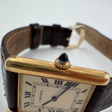 Cartier Tank Louis  Extra-Plat – Ref. 96019 – Paris Dial – 18K Yellow Gold – Circa 1970s