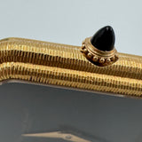 IWC Schaffhausen – Onyx Dial – Ref 2575 – 18K Yellow Gold –  circa 1970