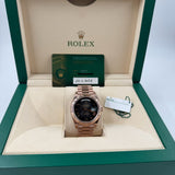 Rolex Day-Date 40 – Slate Ombré (Degradé) Dial – Fluted Bezel – President – Full Set – 2025