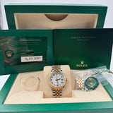 Rolex Datejust 31 – Roman Dial – Fluted Bezel – Jubilee – Full Set – 2021